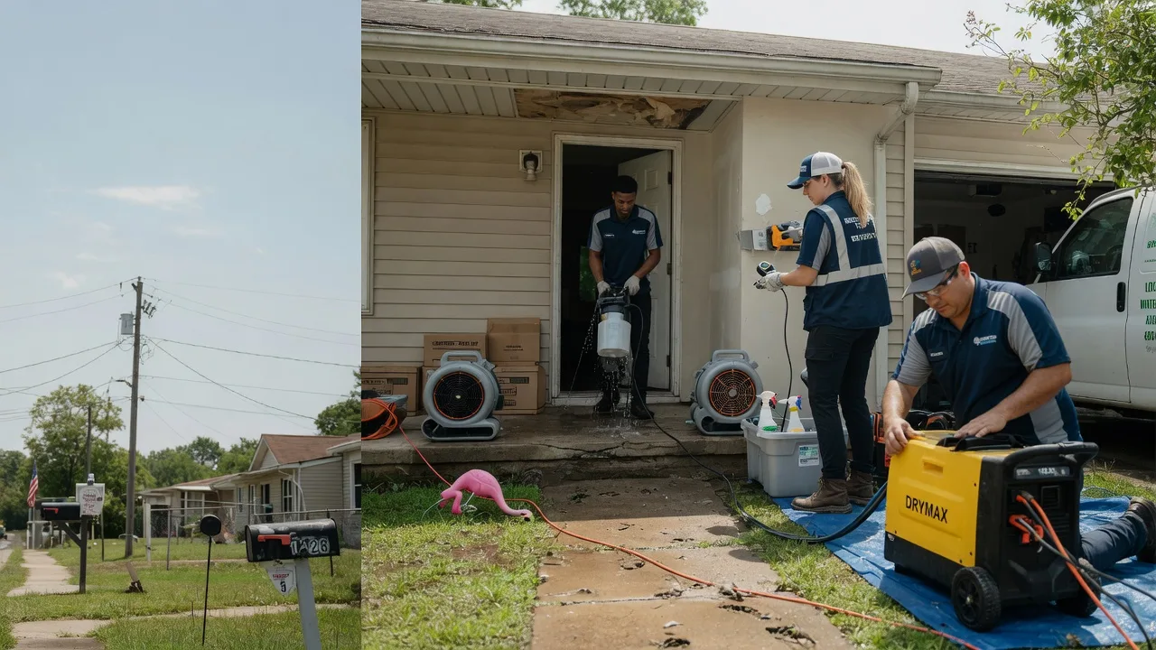 Storm Damage Water Removal in Darlington, PA near me